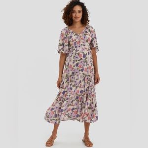 Nom Maternity Gracie Dress sz Medium in Flora